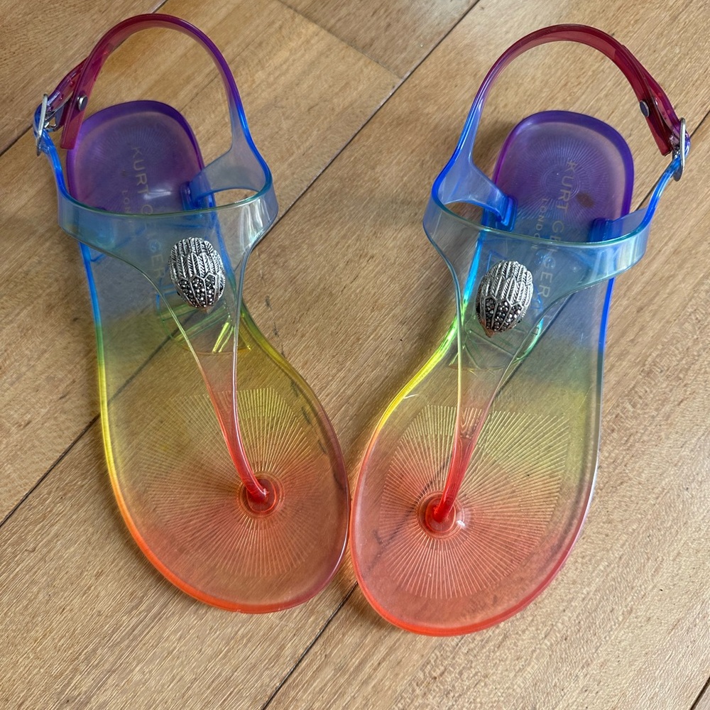 Kurt Geiger Rainbow Jellies Sandals